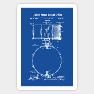 US Patent - Snare Drum Sticker